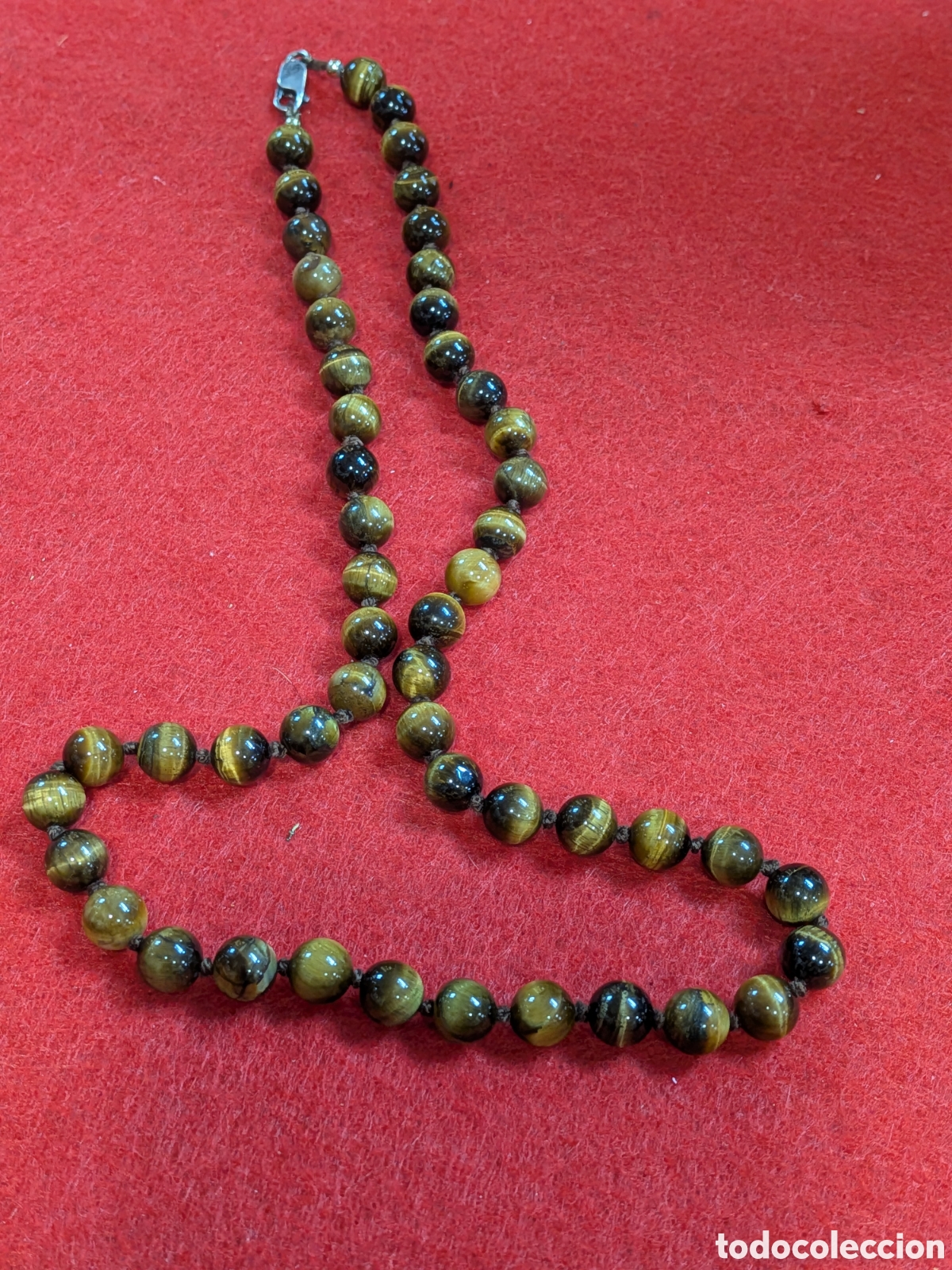 Joyeria: Collar gargantilla ojo de tigre. REF-2435 - Foto 4