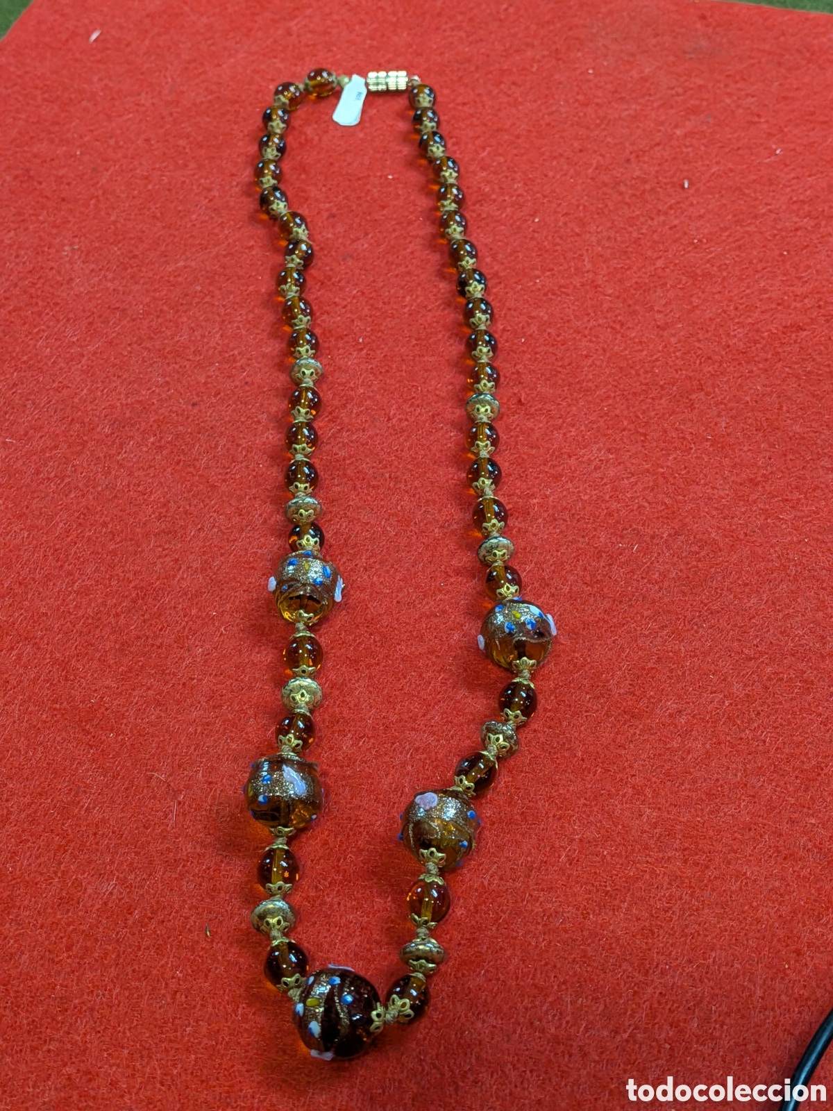 Joyeria: Collar en piedras cristal tipo murano. REF-8756 - Foto 3