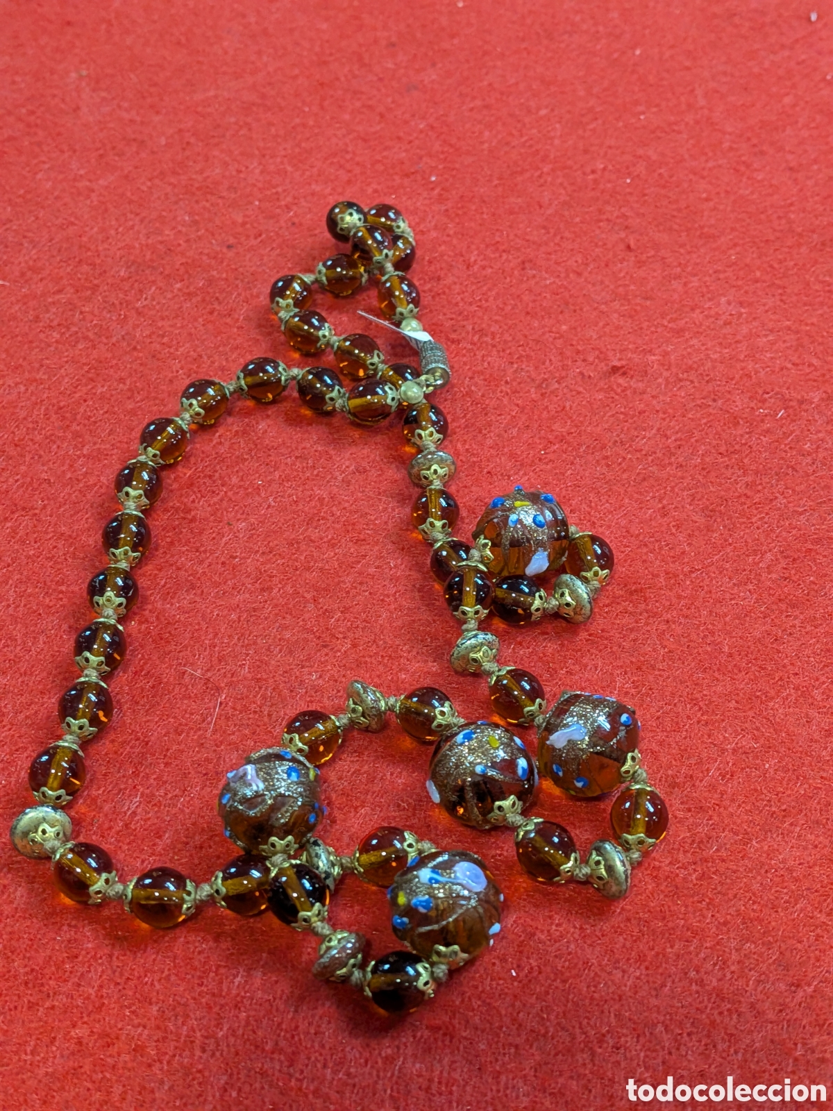 Joyeria: Collar en piedras cristal tipo murano. REF-8756 - Foto 5