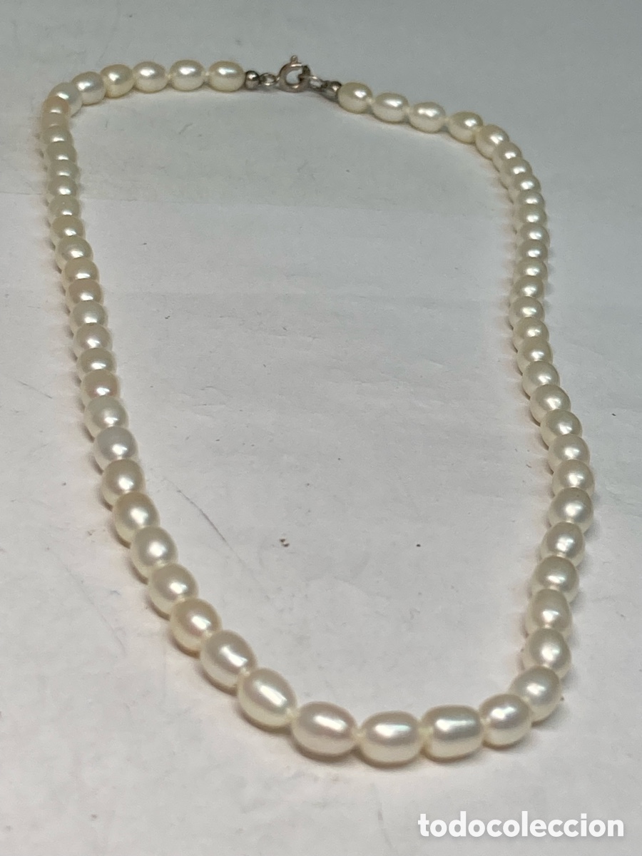 Joyeria: Collar de plata Perlas Coll10 - Foto 1