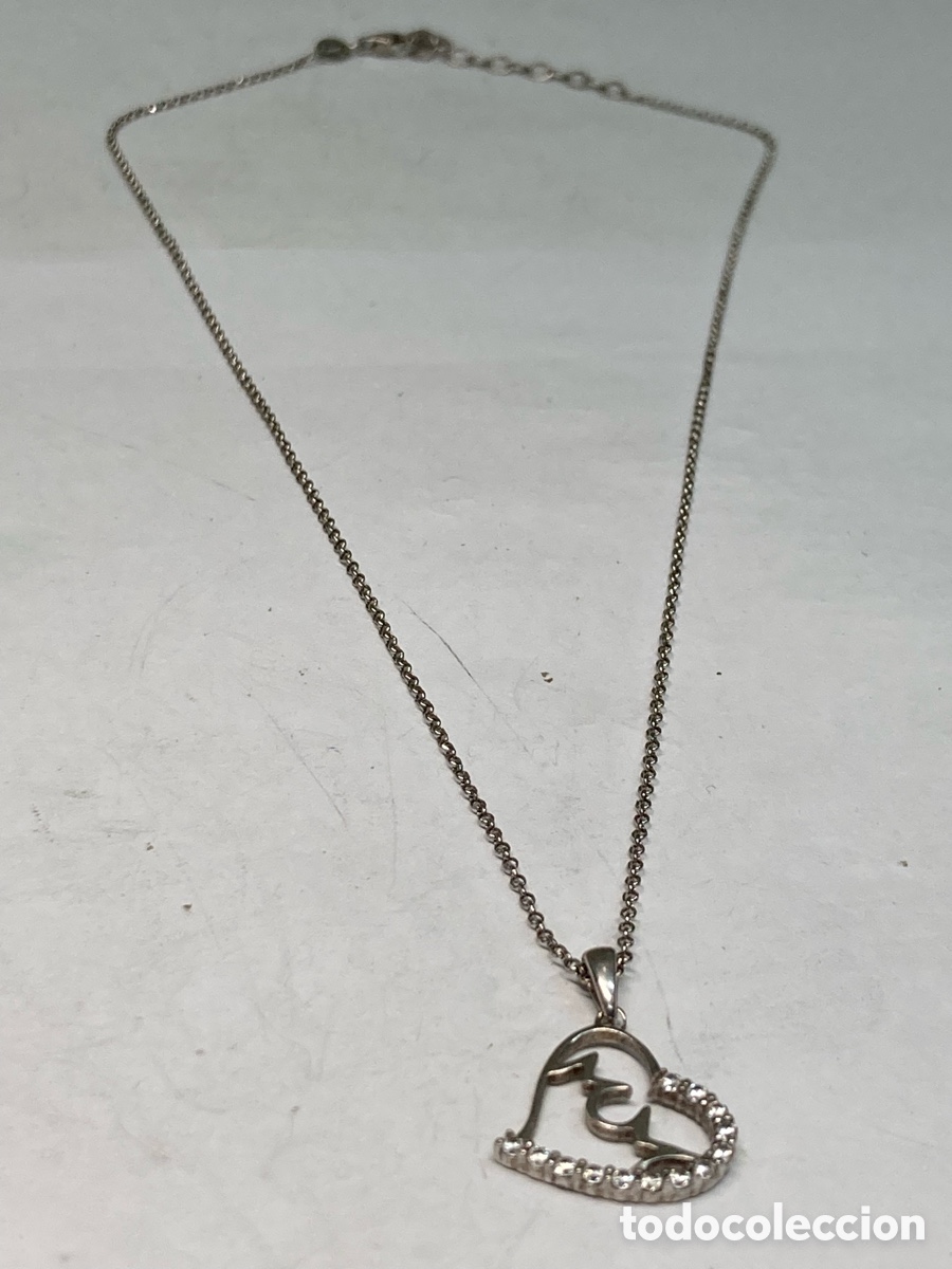 Joyeria: Cadena y colgante de plata CC150 - Foto 1