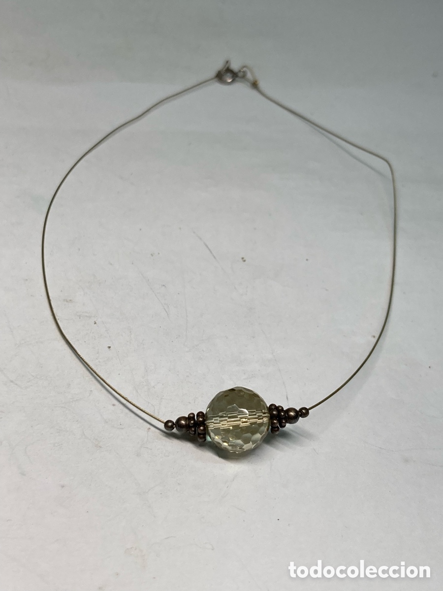 Joyeria: Collar de plata y cuarzo CC156 - Foto 1