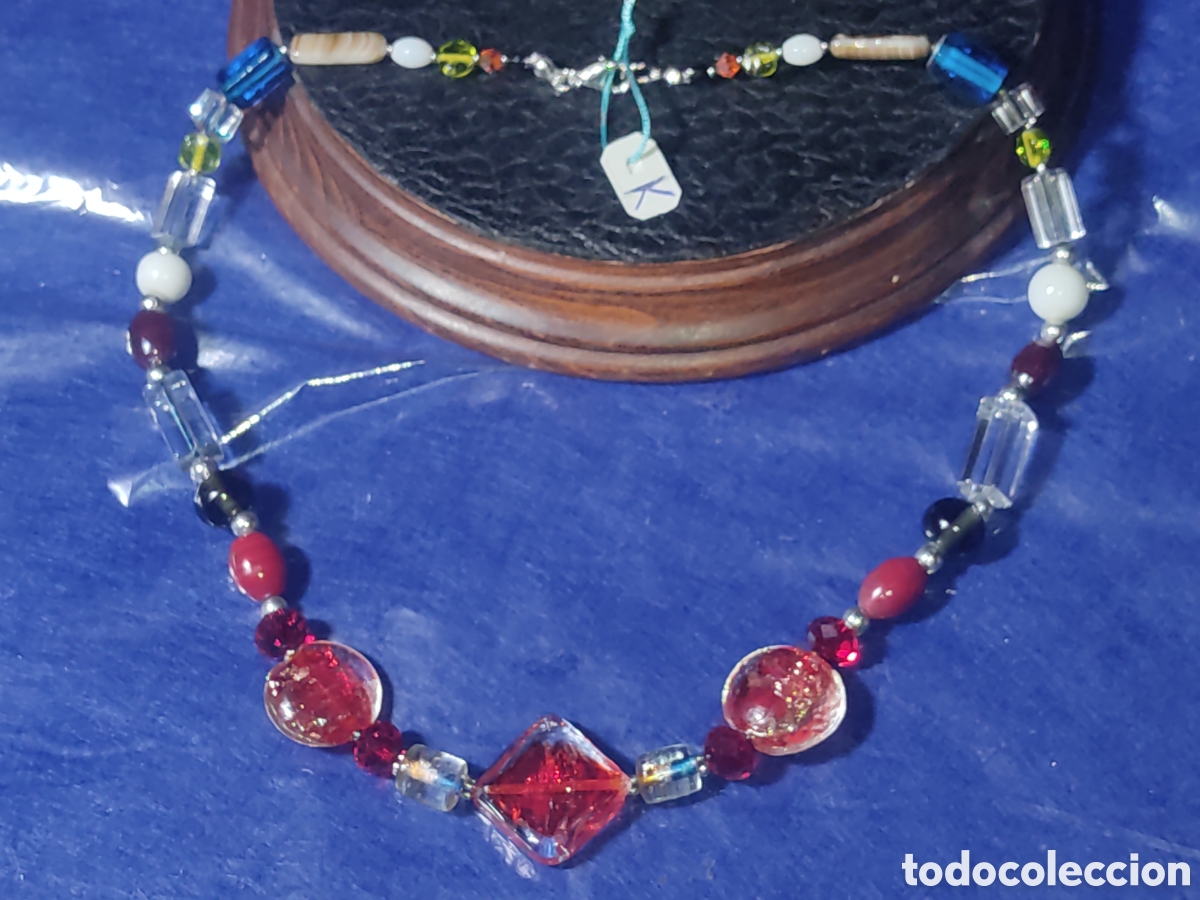 Joyeria: Collar de cristal de Murano variado.Vintage. *K* - Foto 2