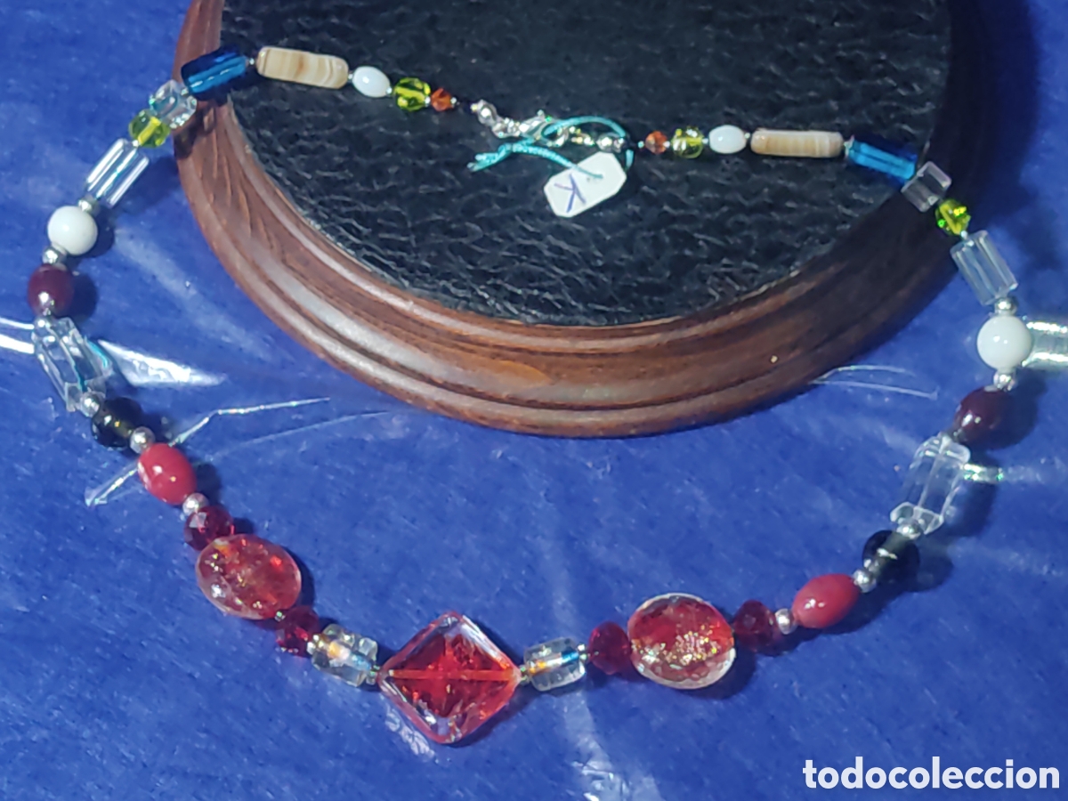 Joyeria: Collar de cristal de Murano variado.Vintage. *K* - Foto 6