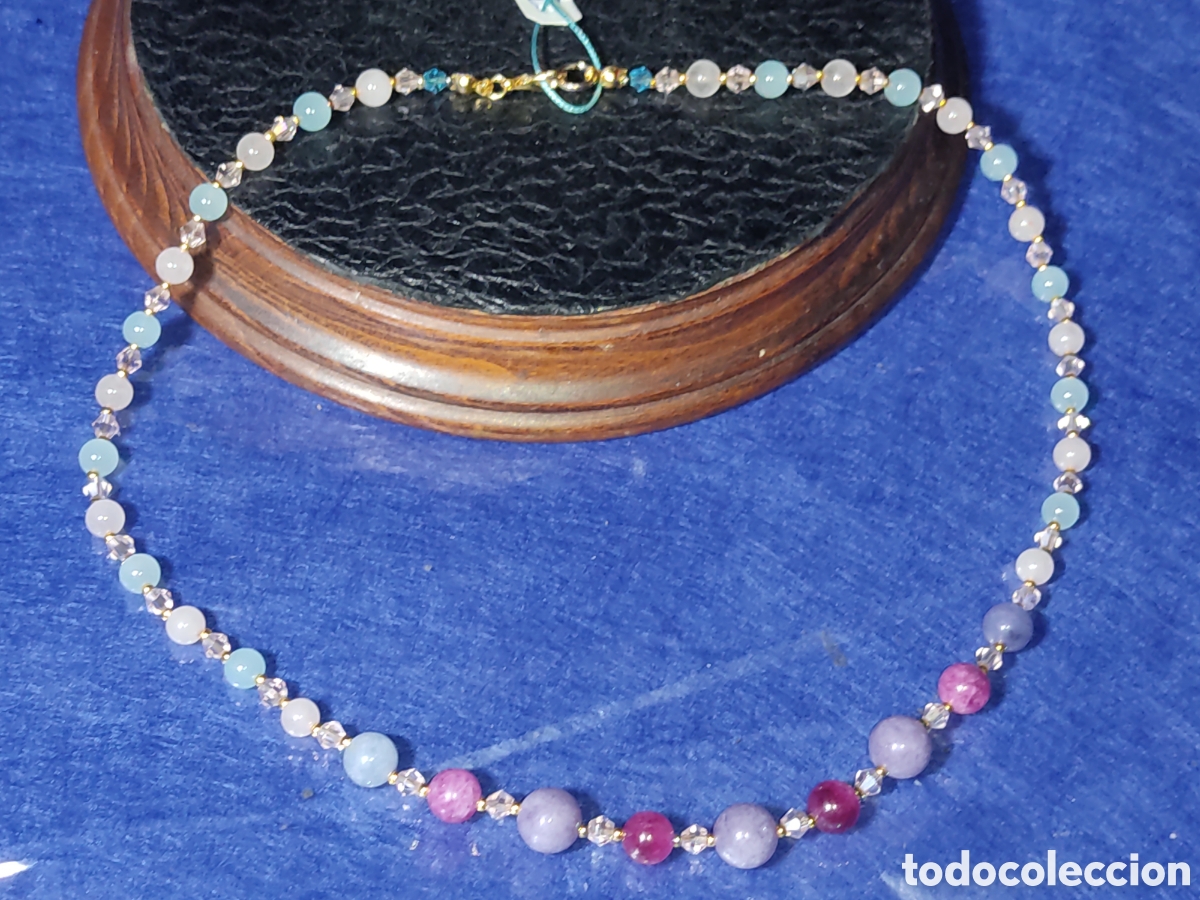 Joyeria: Collar de aguamarina y cuarzos. *B* - Foto 2