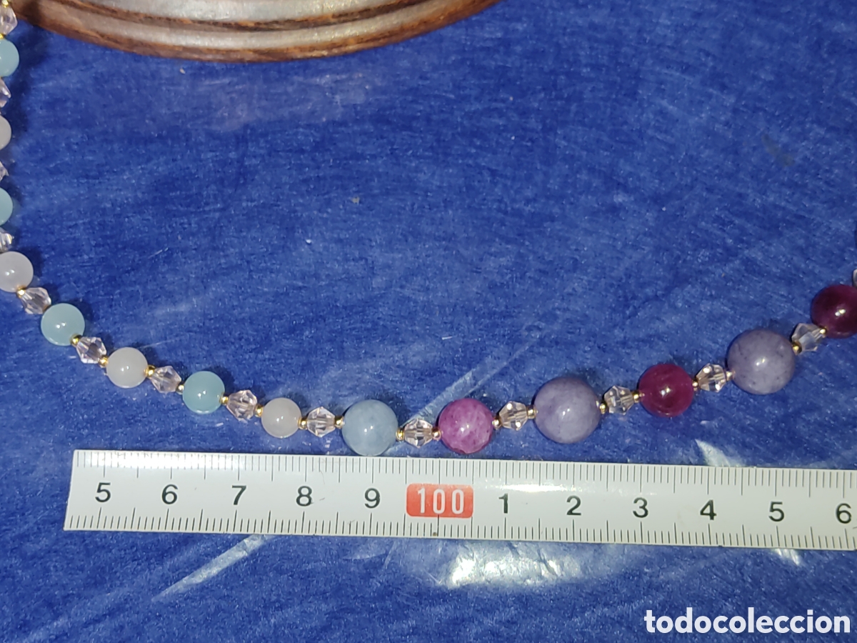 Joyeria: Collar de aguamarina y cuarzos. *B* - Foto 3