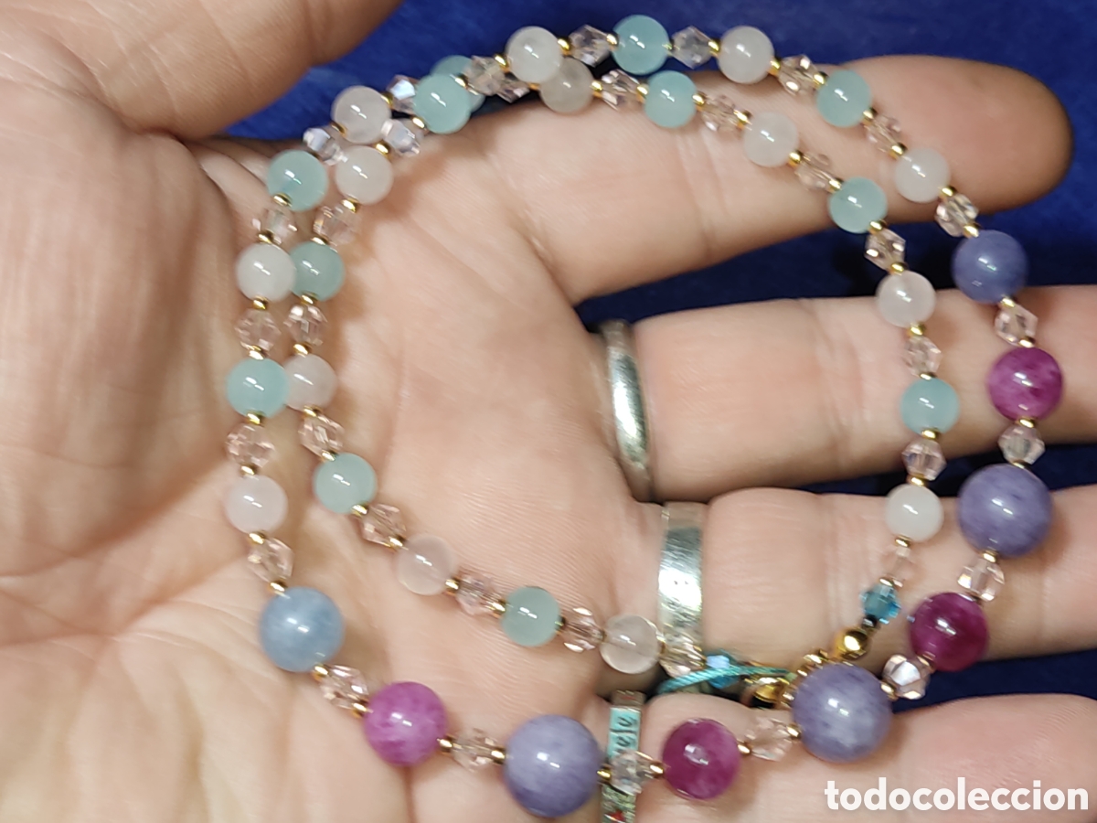 Joyeria: Collar de aguamarina y cuarzos. *B* - Foto 5