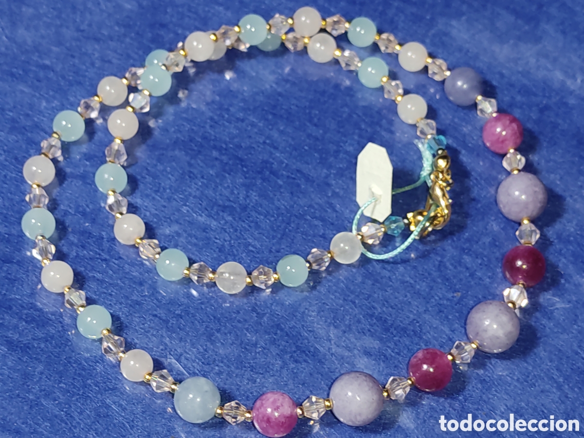 Joyeria: Collar de aguamarina y cuarzos. *B* - Foto 6