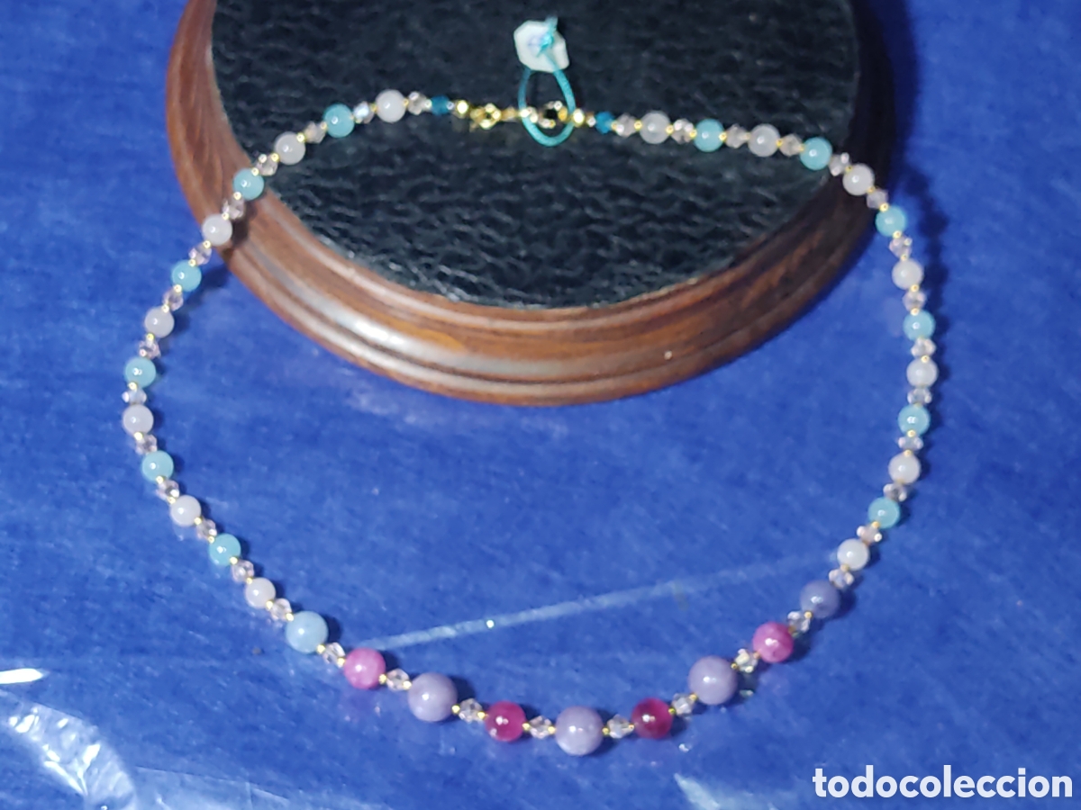 Joyeria: Collar de aguamarina y cuarzos. *B* - Foto 1