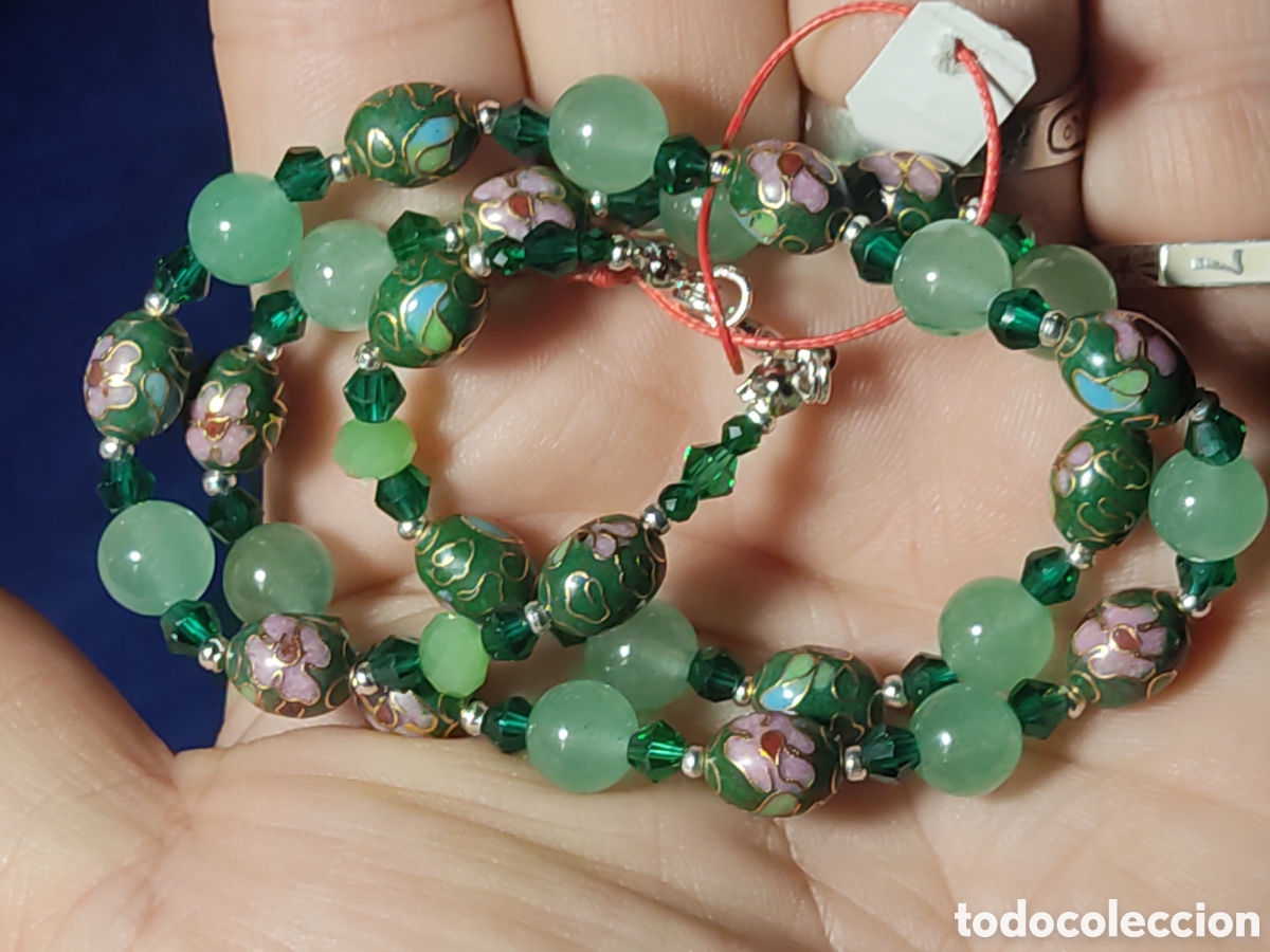 Joyeria: Collar esmalte cloisonne y aventurina. *H* - Foto 7