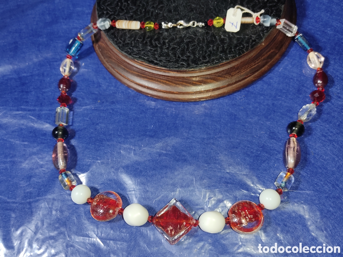 Joyeria: Collar de cristal de Murano. *7* - Foto 4