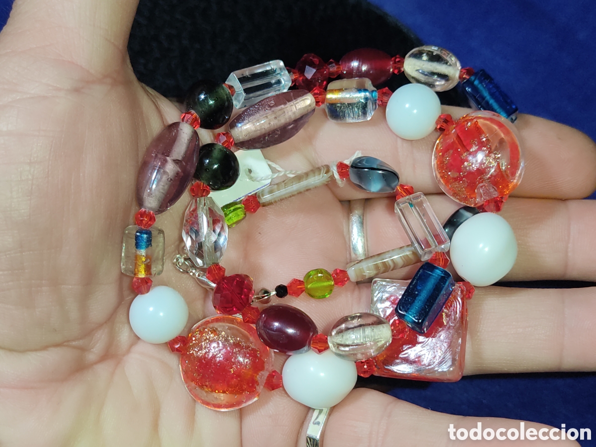 Joyeria: Collar de cristal de Murano. *7* - Foto 7