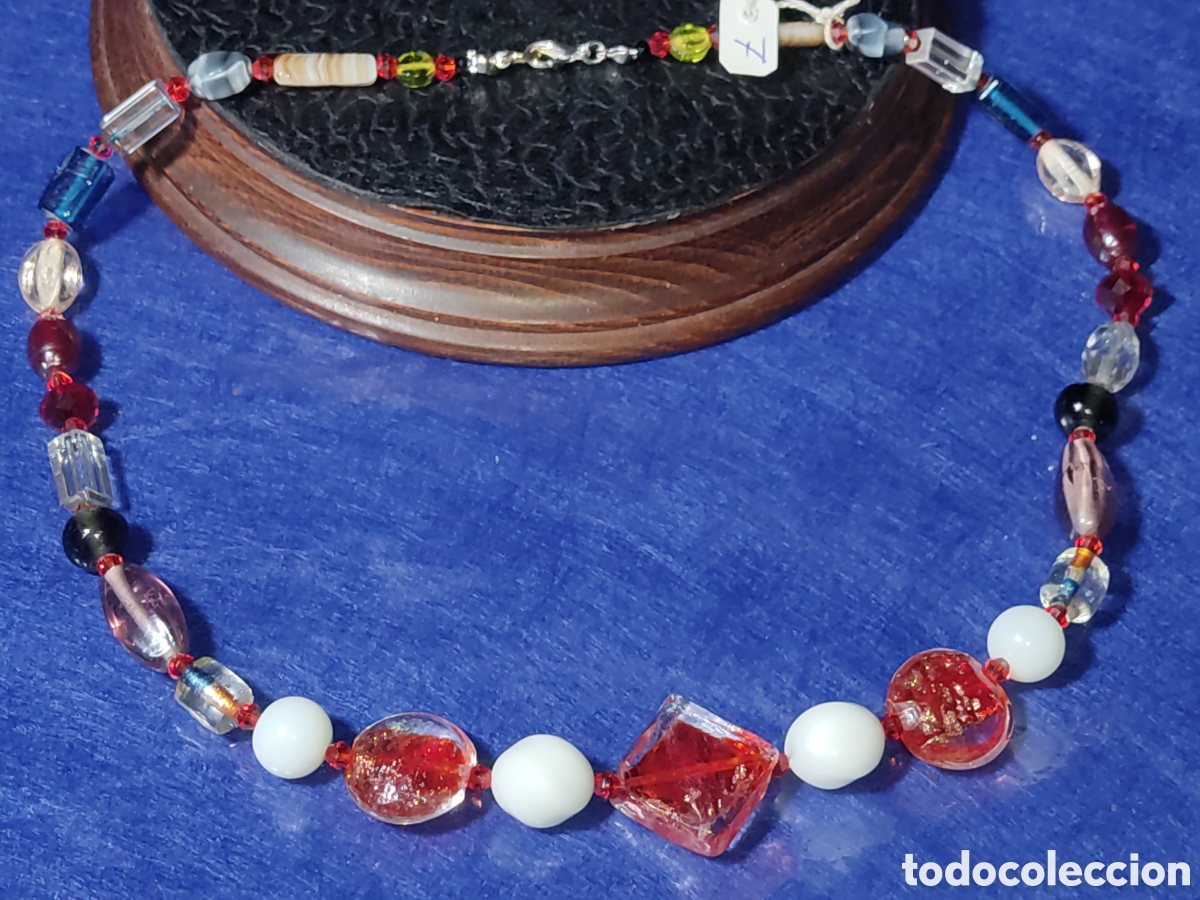 Joyeria: Collar de cristal de Murano. *7* - Foto 1
