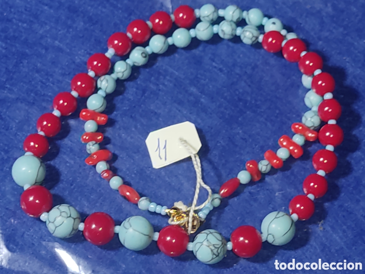 Joyeria: Collar turquesa y coral rojo. *11* - Foto 7
