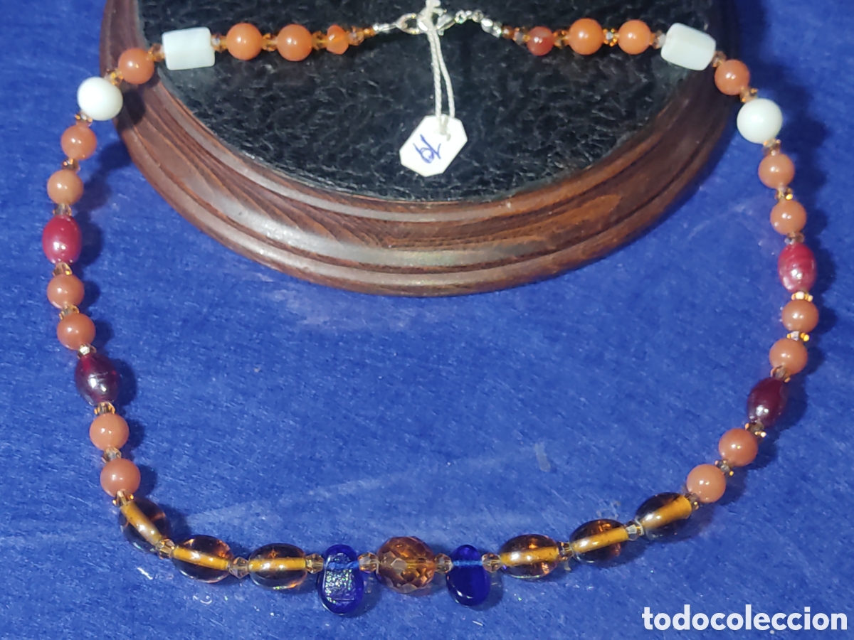 Joyeria: Collar de cristal de Murano y cuarzo. *19* - Foto 2