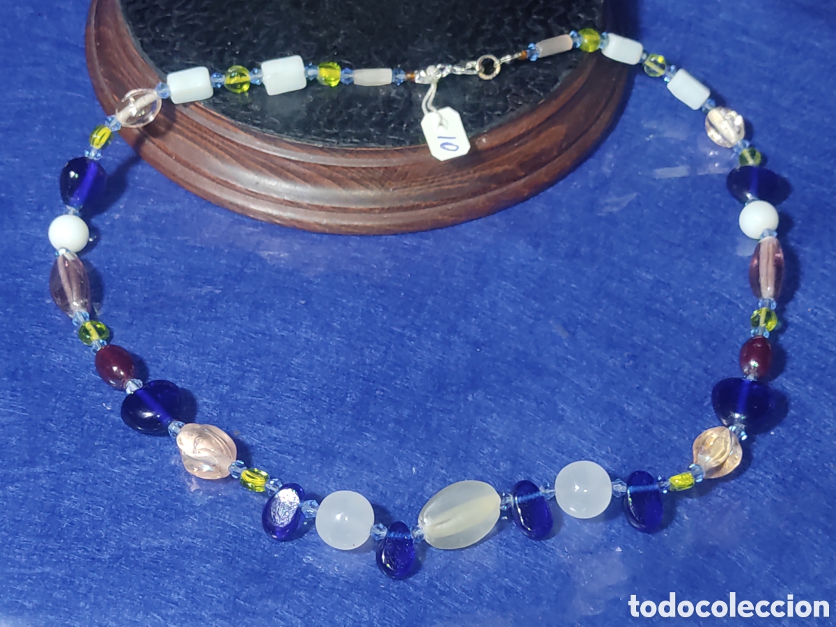 Joyeria: Collar de cristal de Murano.Vintage. *10* - Foto 2