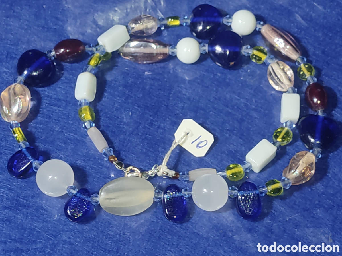 Joyeria: Collar de cristal de Murano.Vintage. *10* - Foto 5