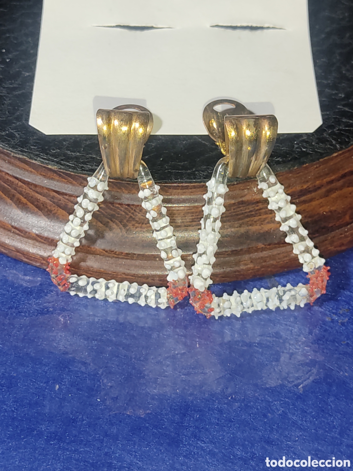 Joyeria: Pendientes Art Deco Aurora,de cristal. *Z* - Foto 2