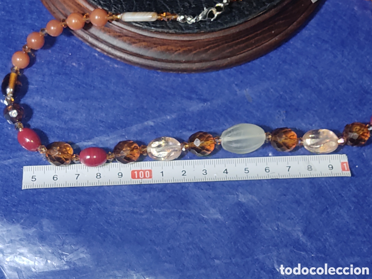 Joyeria: Collar de cristal de Murano y cuarzo. *15* - Foto 3