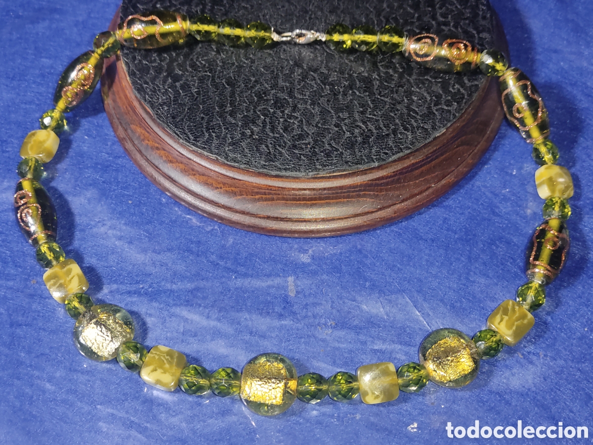 Joyeria: Collar de cristal de Murano.Vintage. - Foto 2