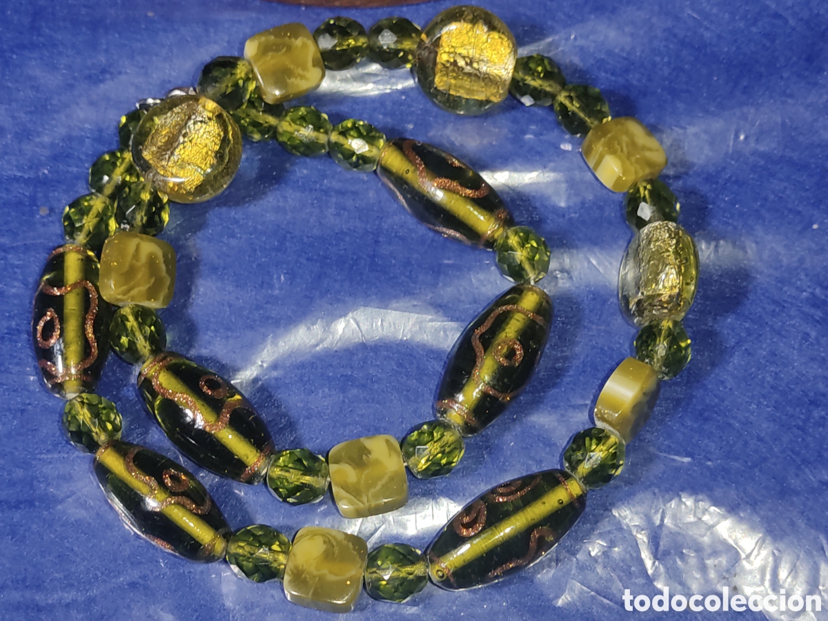 Joyeria: Collar de cristal de Murano.Vintage. - Foto 5