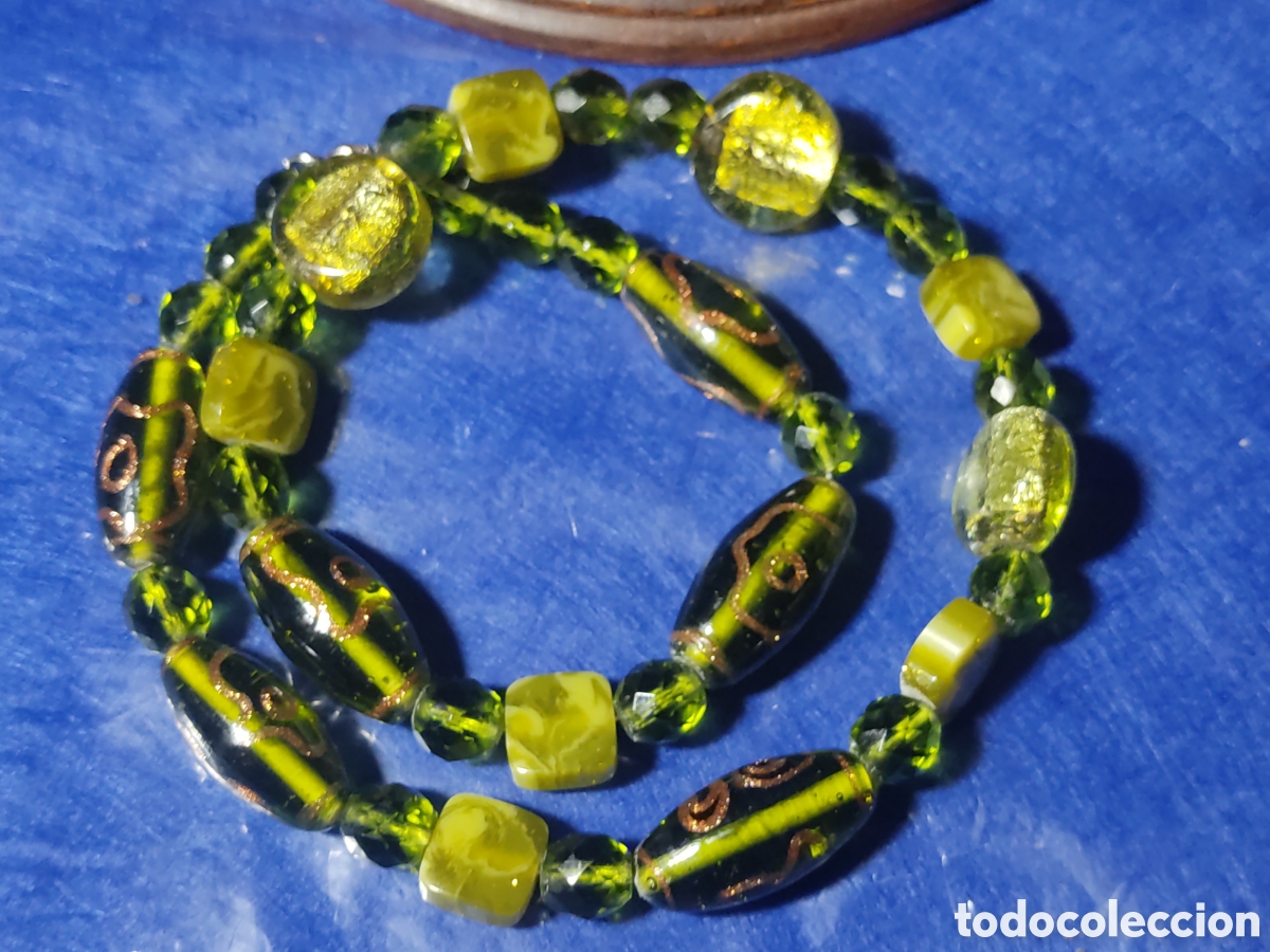 Joyeria: Collar de cristal de Murano.Vintage. - Foto 6