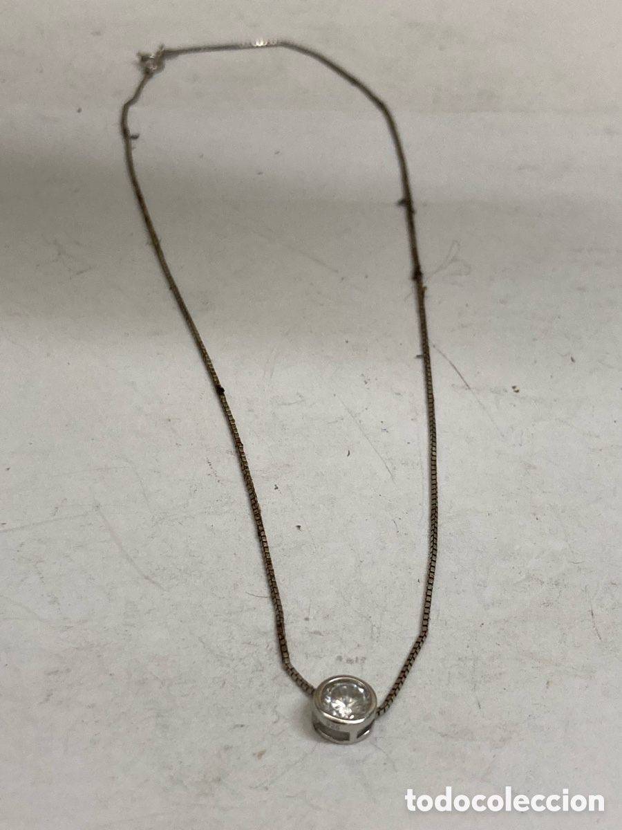 Joyeria: Cadena y colgante de plata CC154 - Foto 1