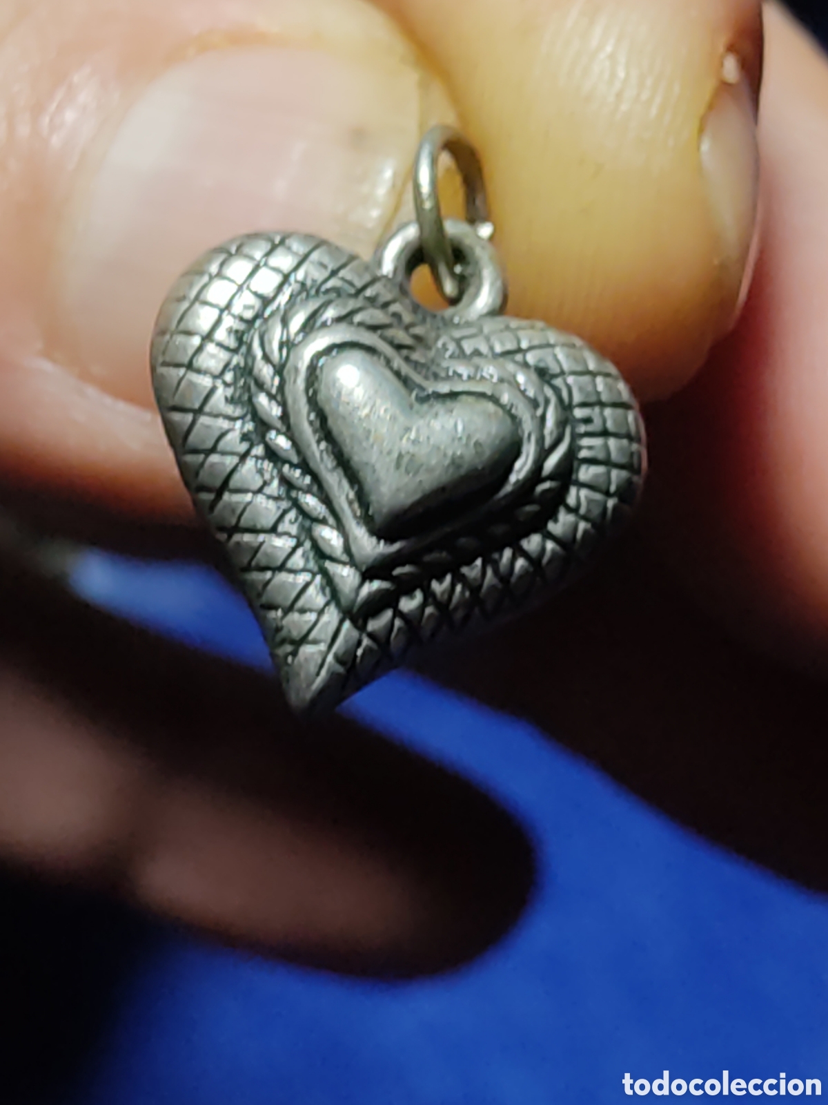 Joyeria: Colgante coraz&oacute;n.Vintage. - Foto 4