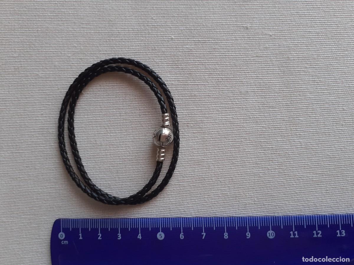 Joyeria: PULSERA PANDORA EN PLATA 925 Y CUERDA - Foto 2