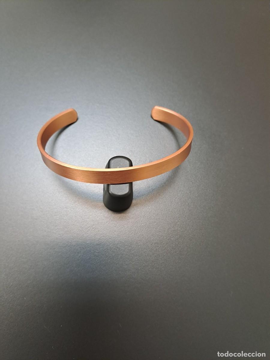 Joyeria: Pulsera de cobre aut&eacute;ntico ajustable lisa nueva - Foto 1