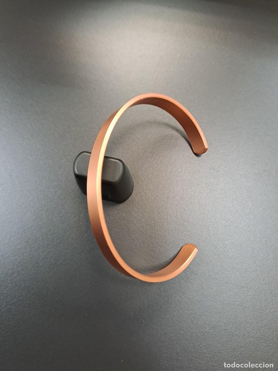 Joyeria: Pulsera de cobre aut&eacute;ntico ajustable lisa nueva - Foto 2