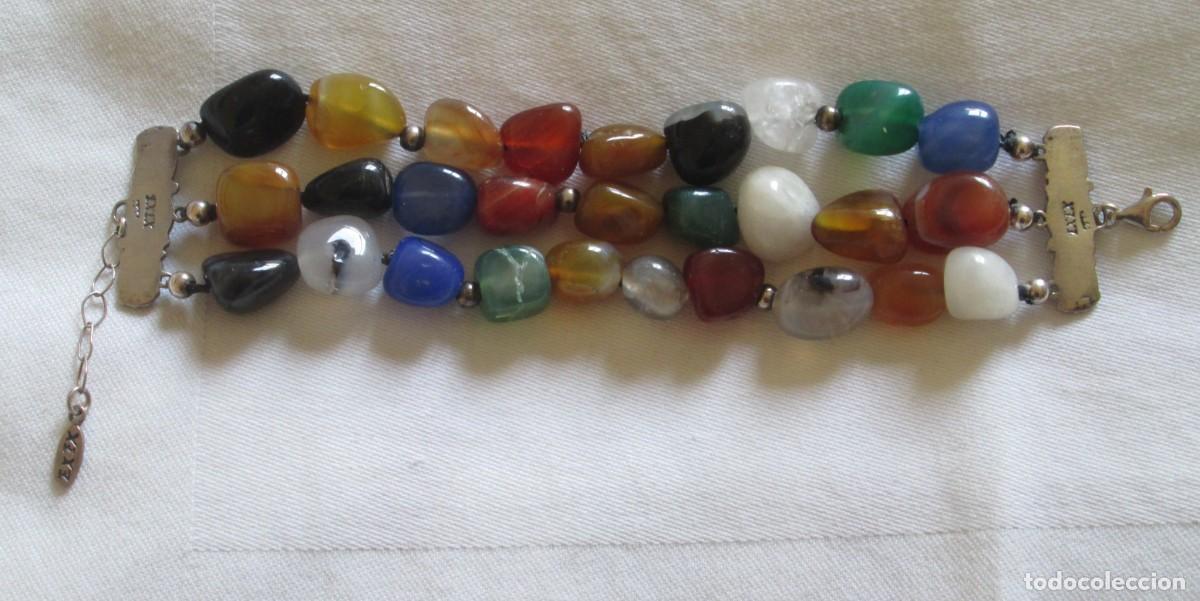 Joyeria: Pulsera en piedras naturales y plata 925 - Foto 3