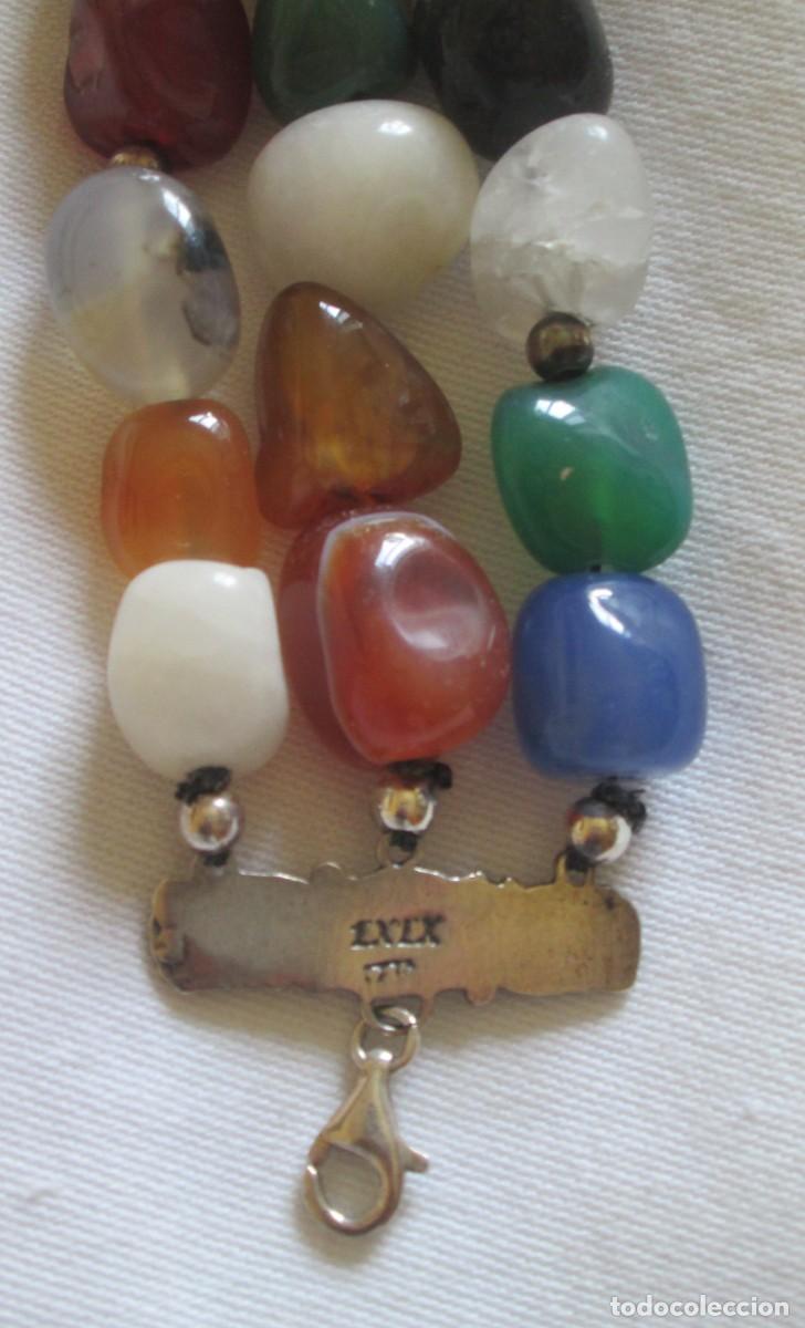 Joyeria: Pulsera en piedras naturales y plata 925 - Foto 5
