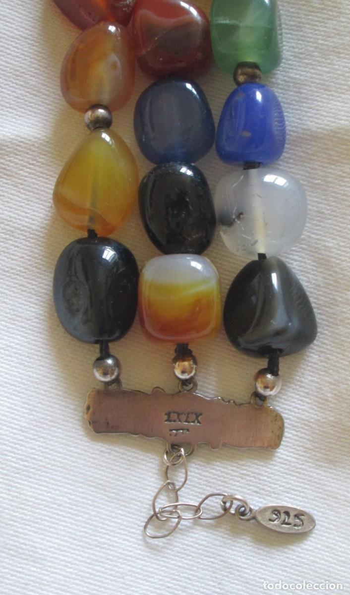 Joyeria: Pulsera en piedras naturales y plata 925 - Foto 6