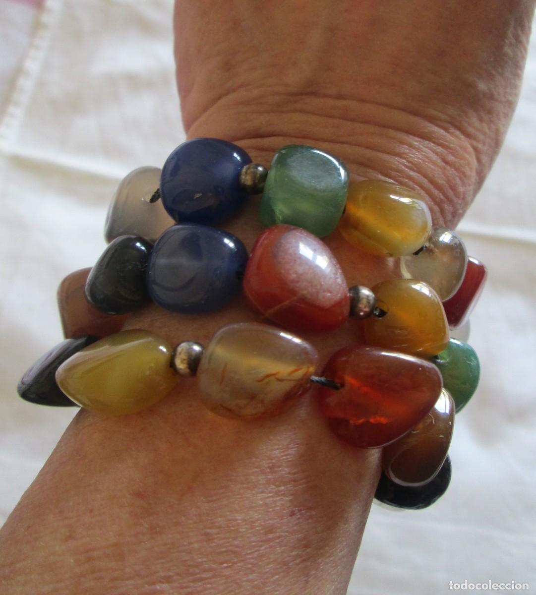 Joyeria: Pulsera en piedras naturales y plata 925 - Foto 7