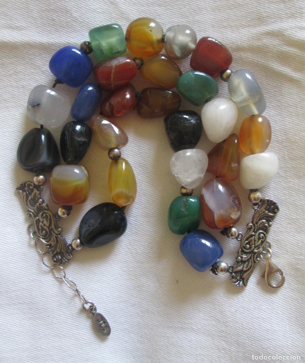Joyeria: Pulsera en piedras naturales y plata 925 - Foto 1