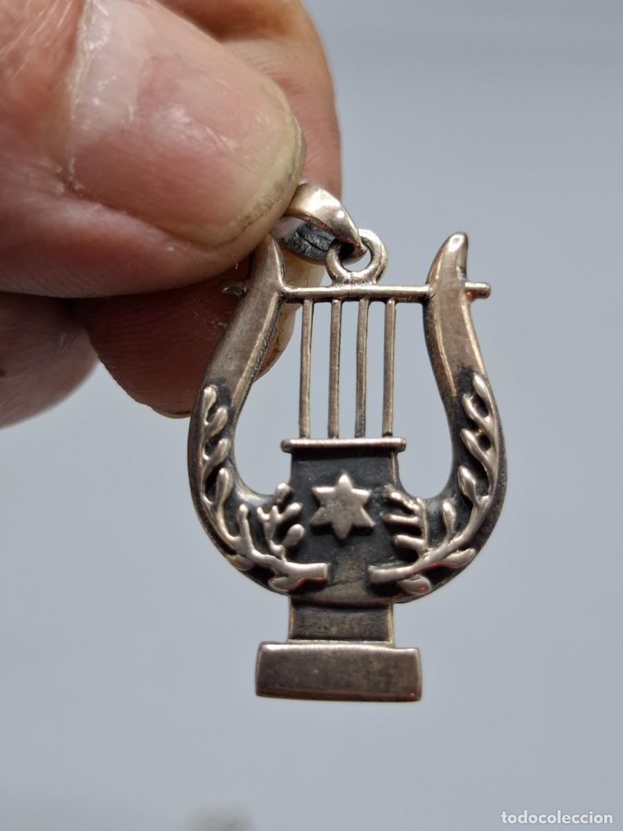 Joyeria: + COLGANTE EN PLATA CON CONTRASTE - EL ARPA DE DAVID - Foto 2