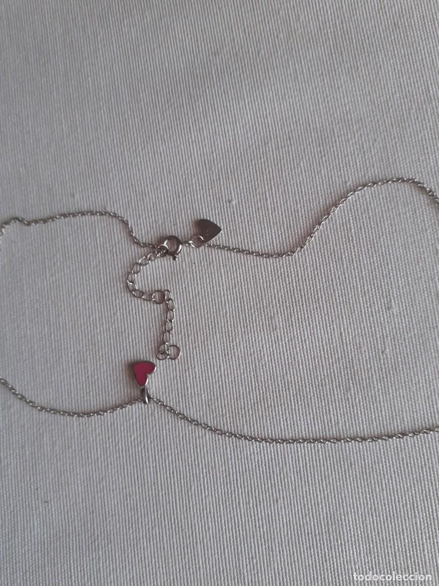 Joyeria: COLLAR CADENA Y COLGANTE DE CORAZON PLATA 925A2 ARP - Foto 1