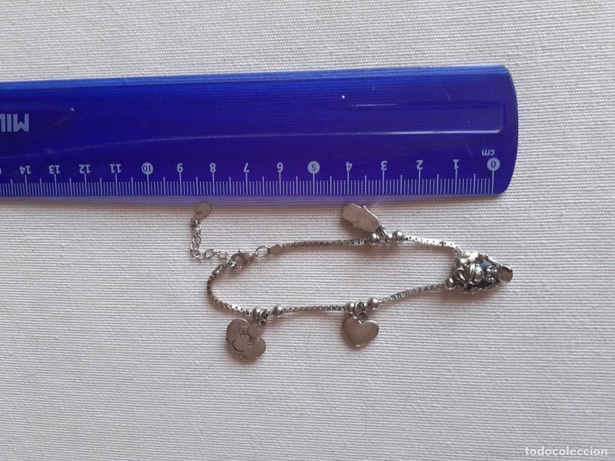 Joyeria: PULSERA DE PLATA - S925 CON COLGANTES - Foto 2