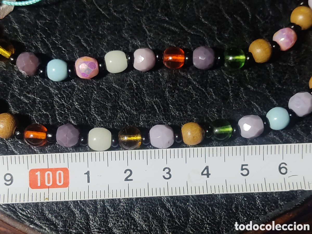 Joyeria: Collar de cristal variado.Vintage. *9* - Foto 6