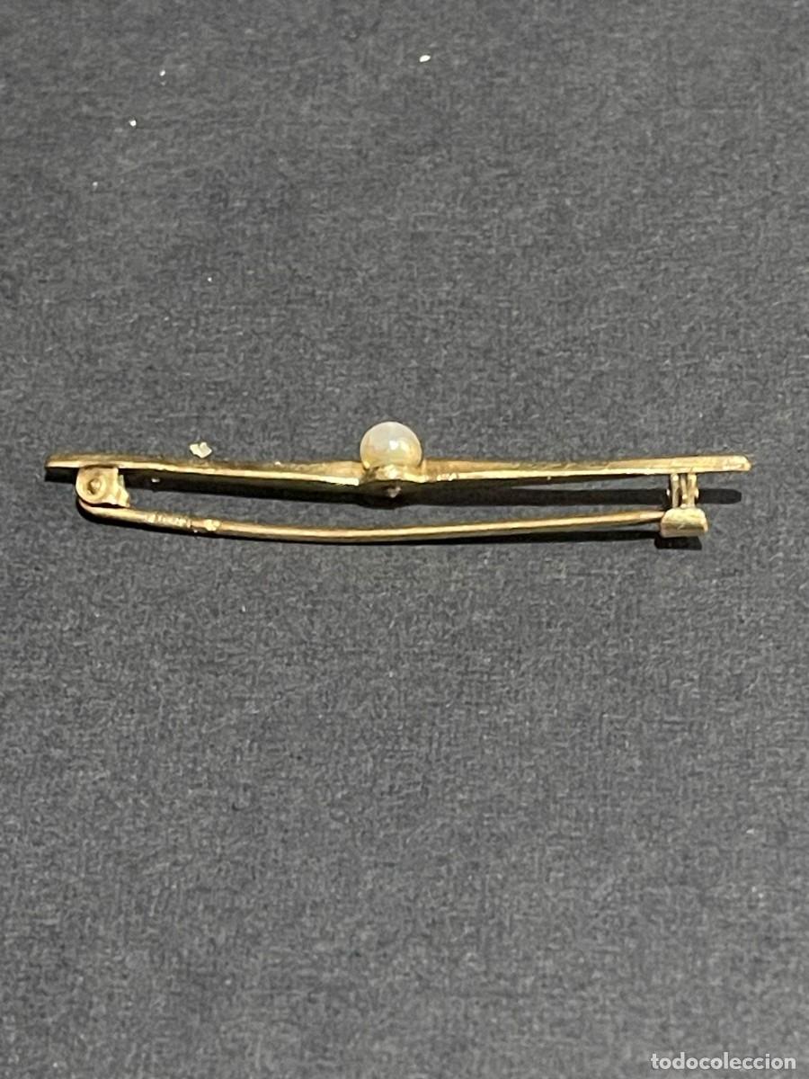 Joyeria: BROCHE ANTIGUO CON PERLA - Foto 3