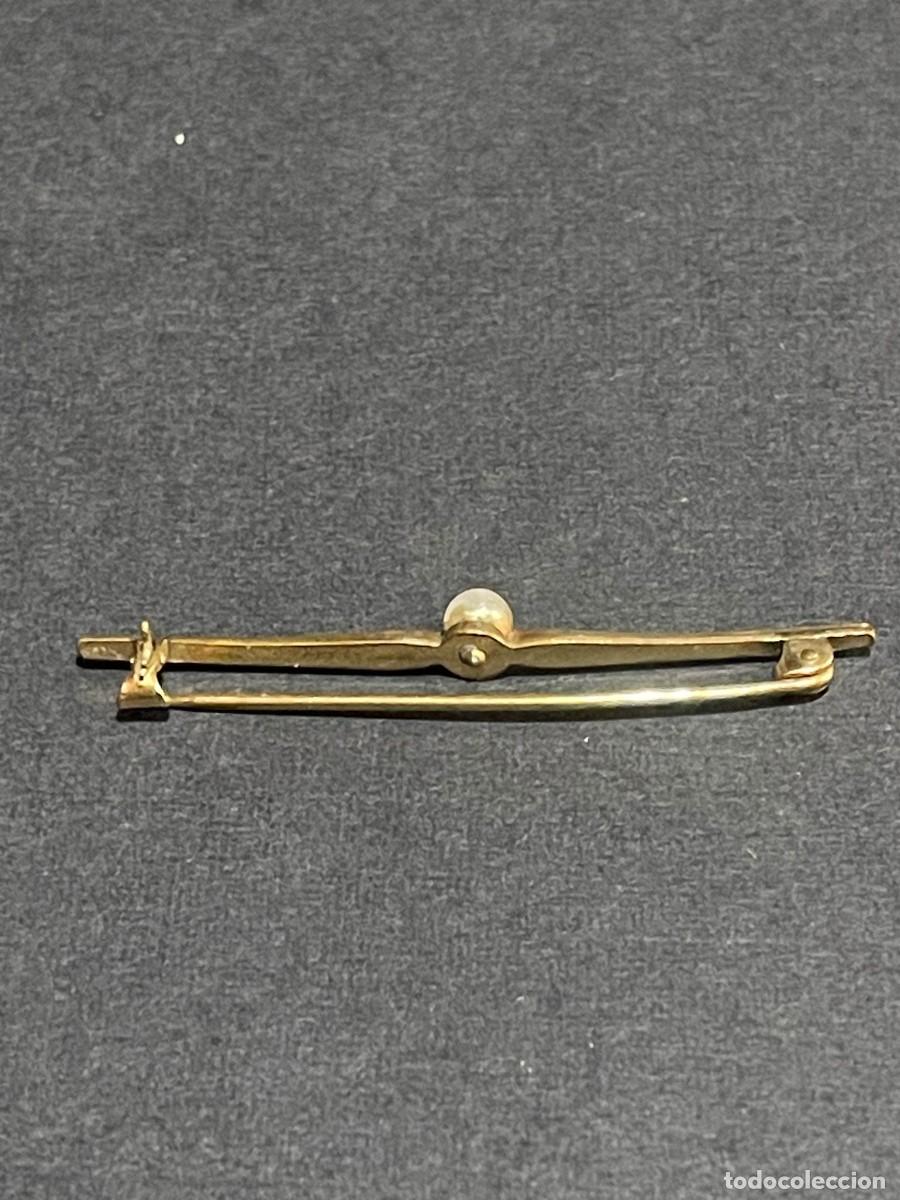 Joyeria: BROCHE ANTIGUO CON PERLA - Foto 4