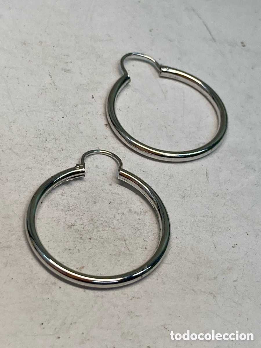 Joyeria: Pendientes de plata P273 - Foto 1