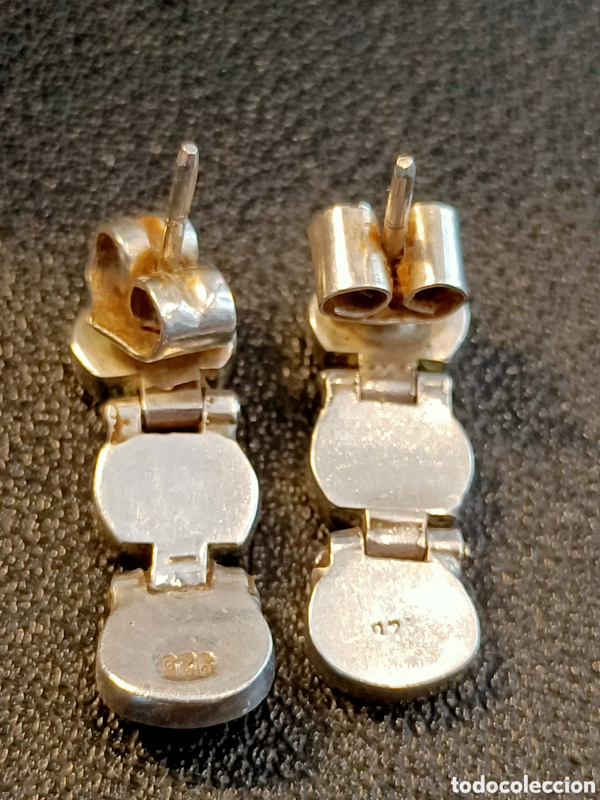 Joyeria: Conjunto de gargantilla, pulsera y pendientes de plata y lapisl&aacute;zuli. - Foto 15