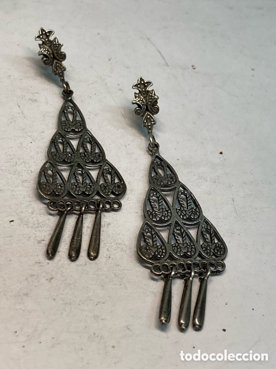 Joyeria: Pendientes de plata P273 - Foto 1