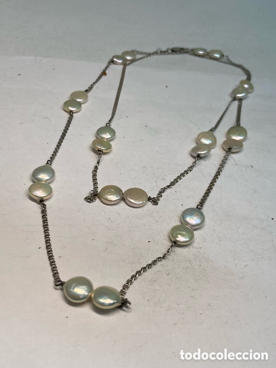 Joyeria: Collar de plata y perla CC155 - Foto 1