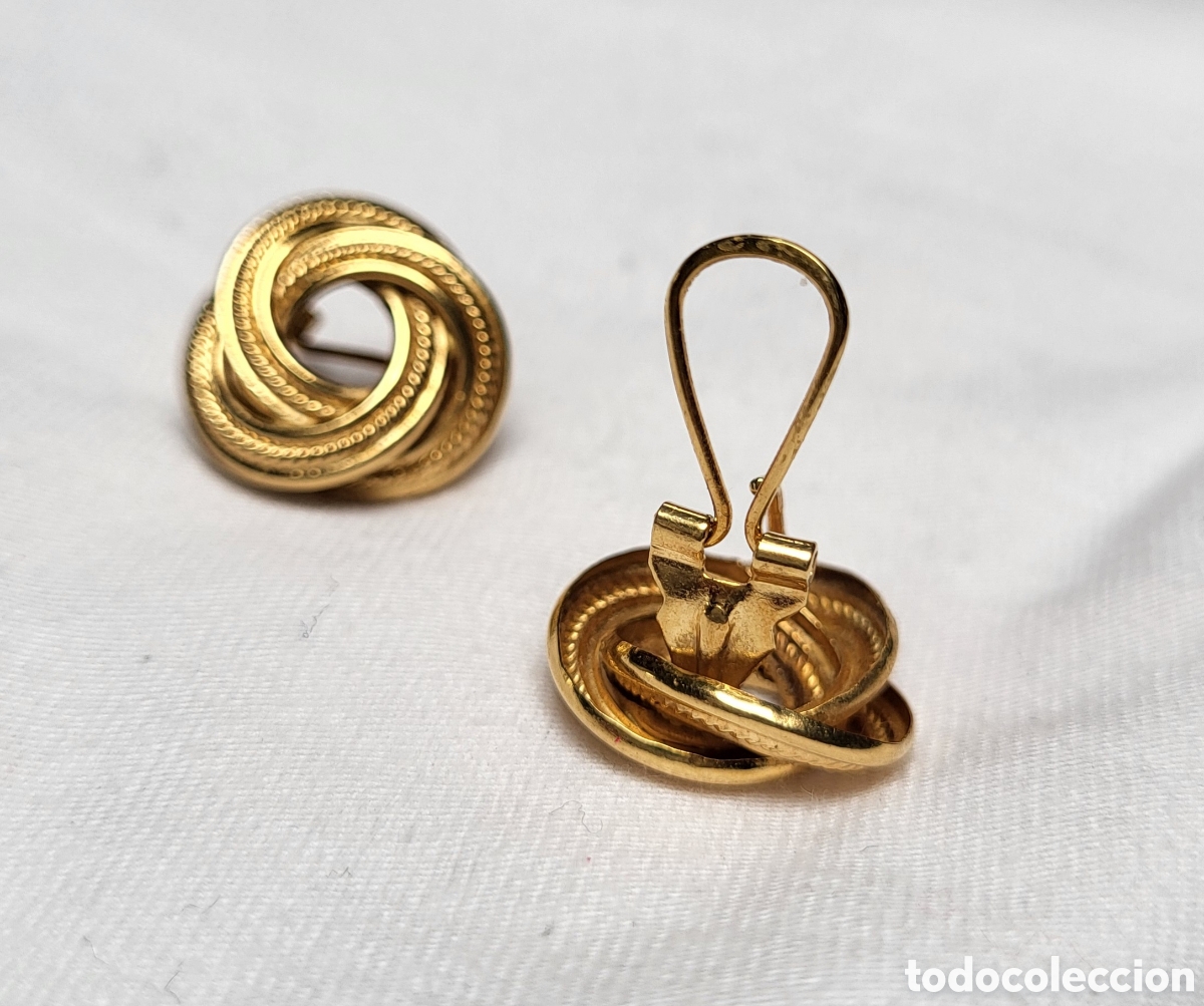Joyeria: Pendientes de ORO. En perfecto estado. - Foto 4