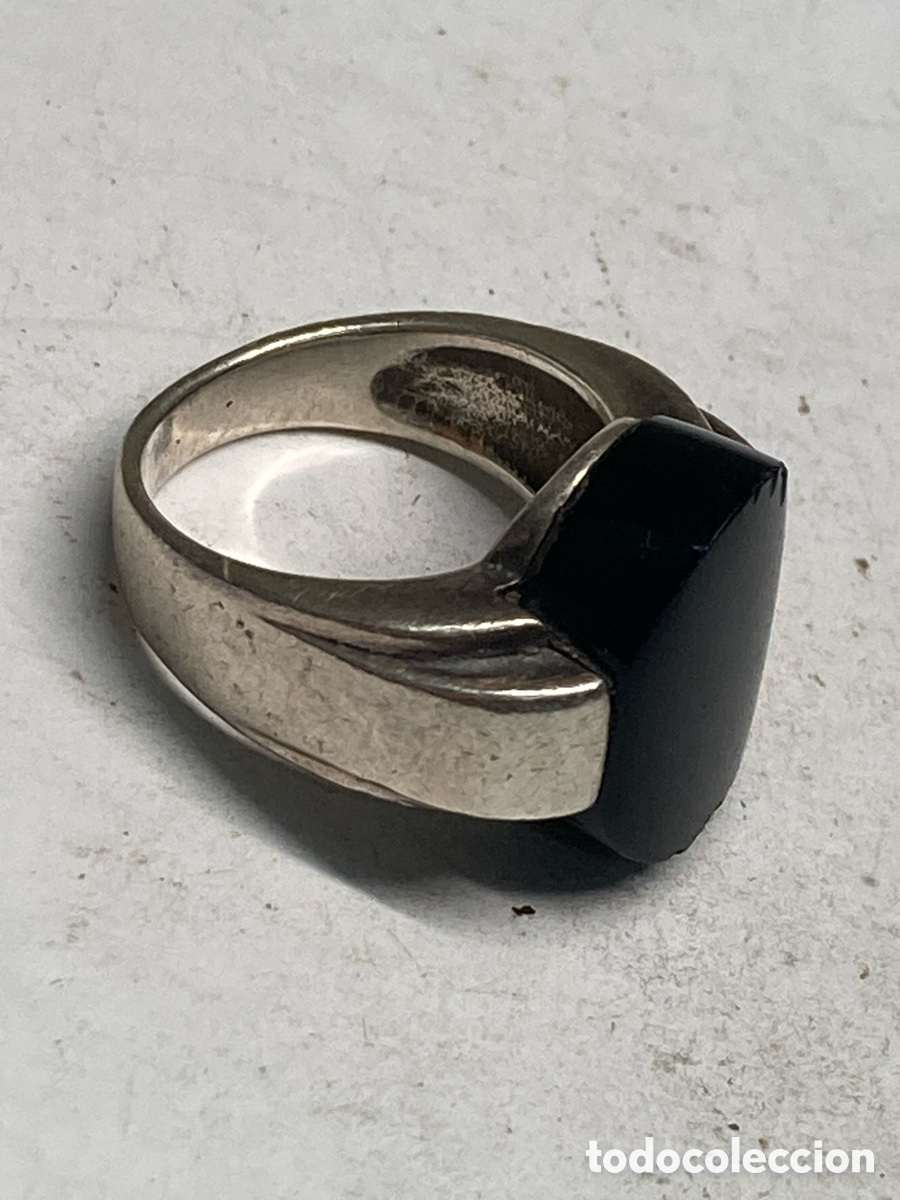 Joyeria: Anillo de plata &oacute;nix S189 - Foto 1