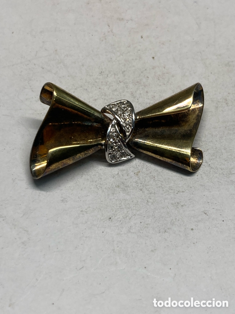 Joyeria: Broche de plata dorado B170 - Foto 1