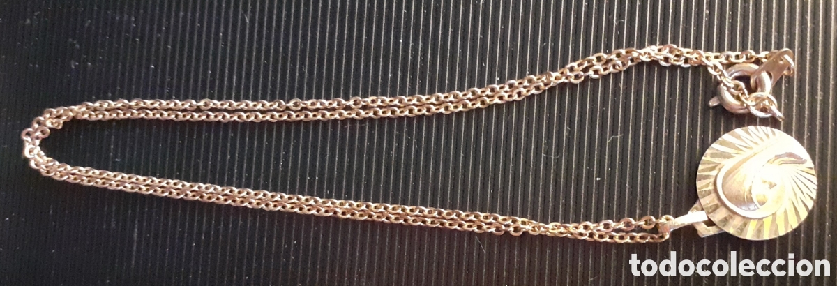 Joyeria: Colgante con medala de una Virgen - Foto 3